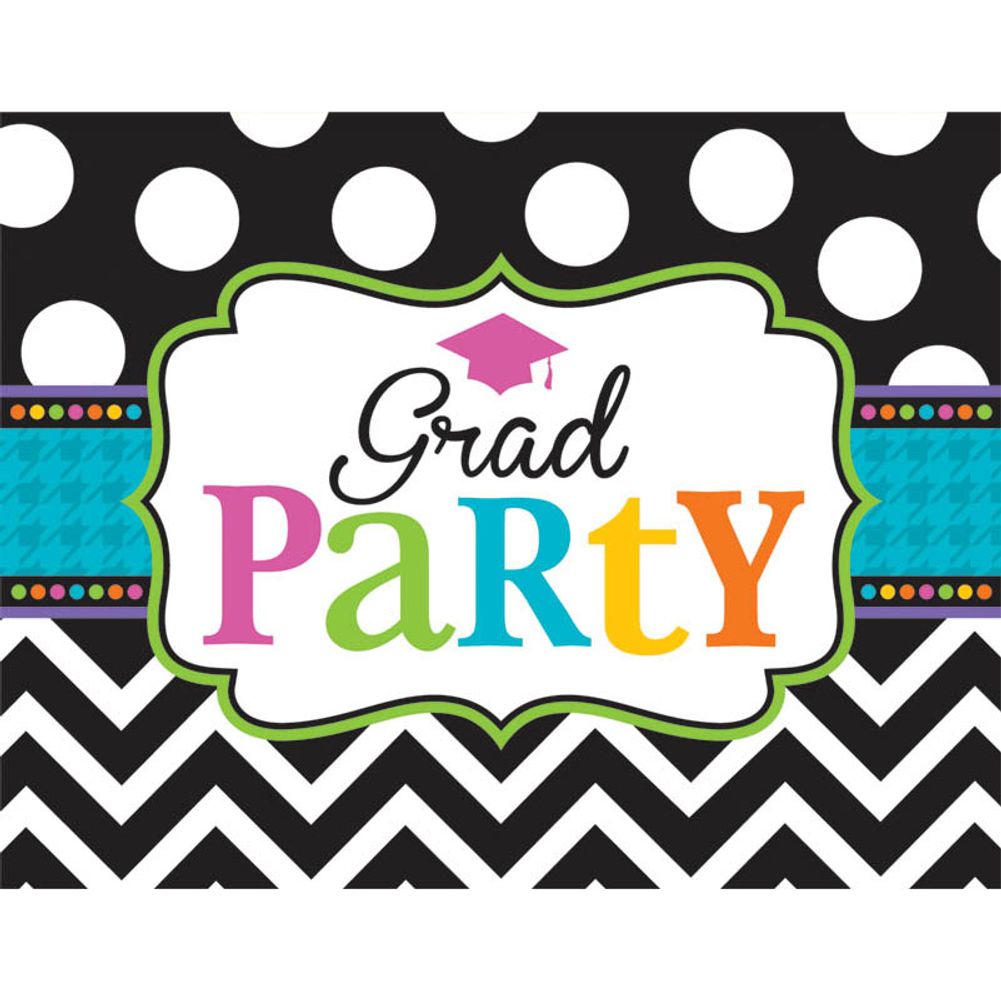 Dream Big Graduation Postcard Invitation
