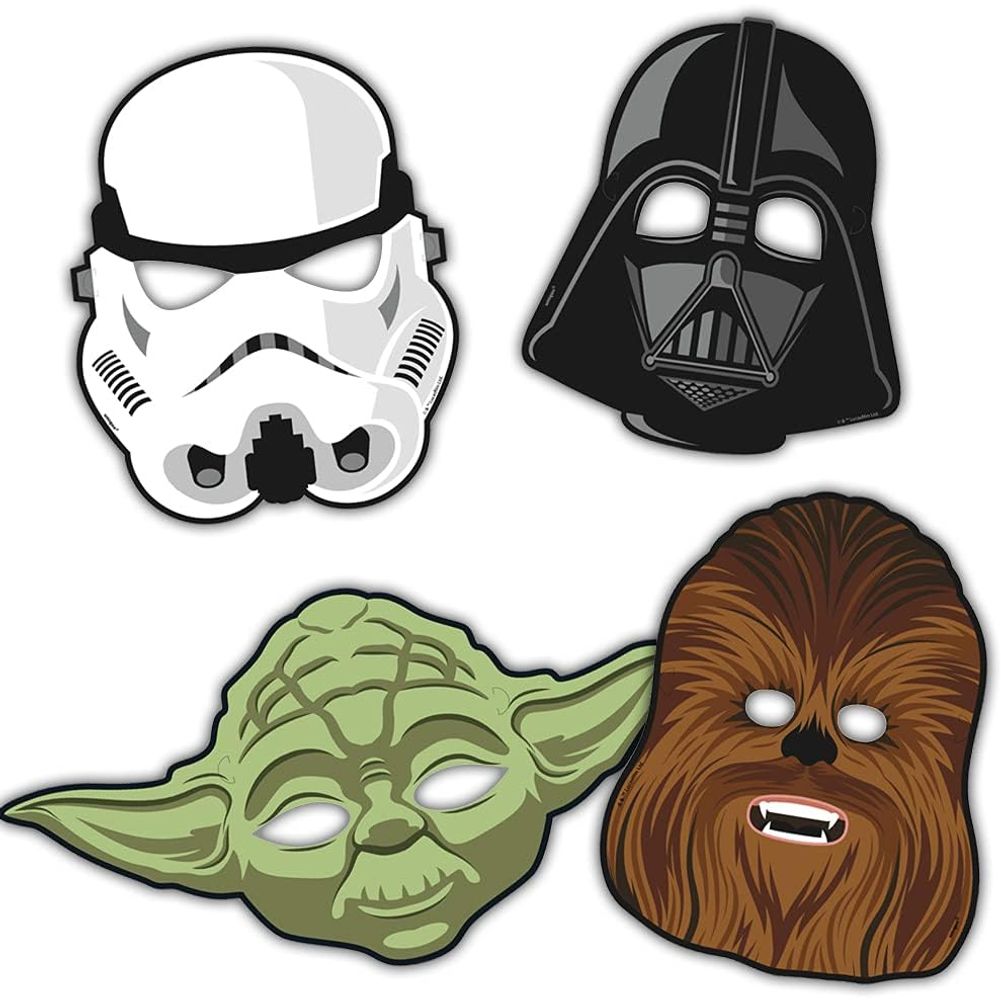 Star Wars Classic Party Masks (8ct)
