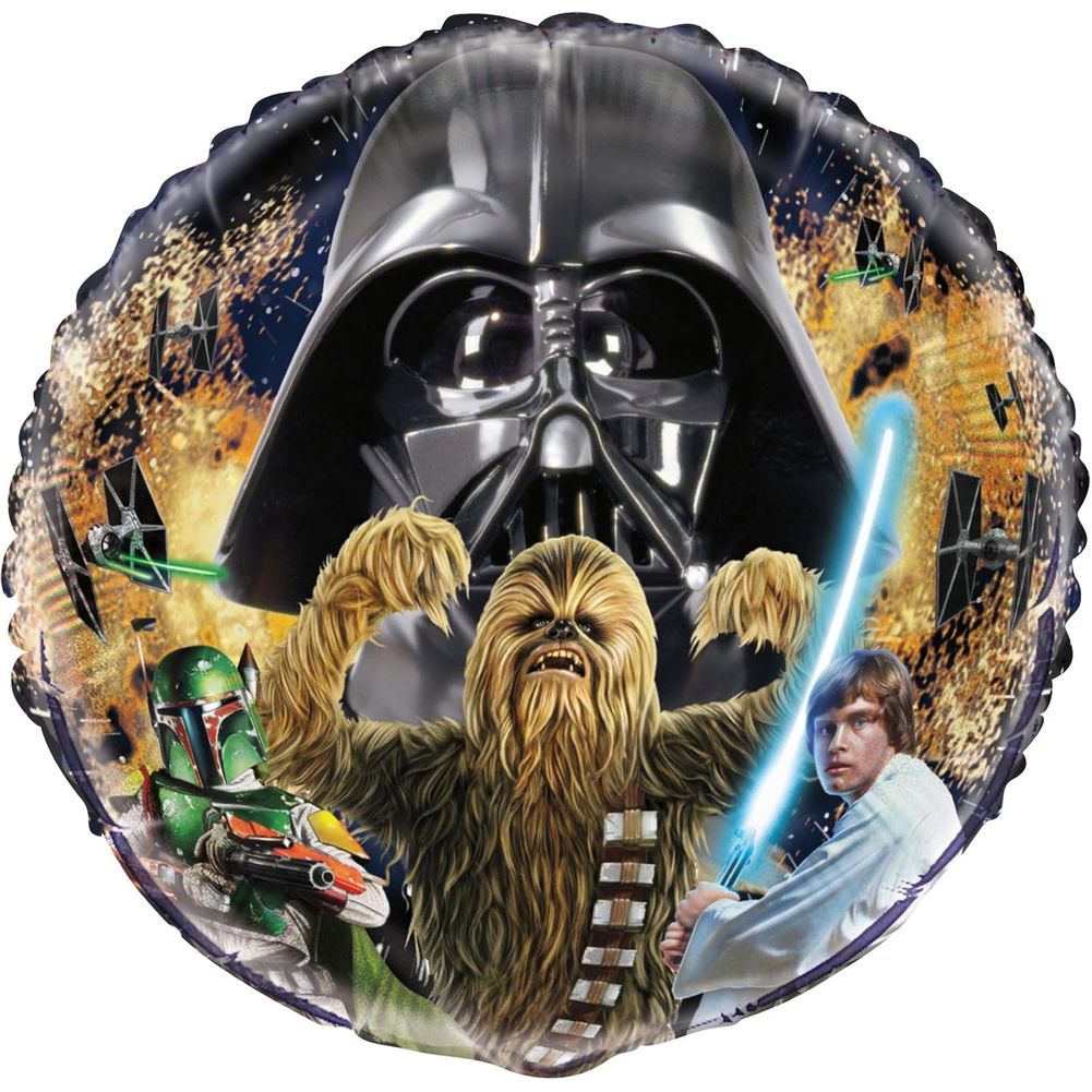 Star Wars Classic Round Foil Balloon 18"