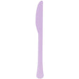 Lavender Heavy Weight Plastic Knives (48ct)