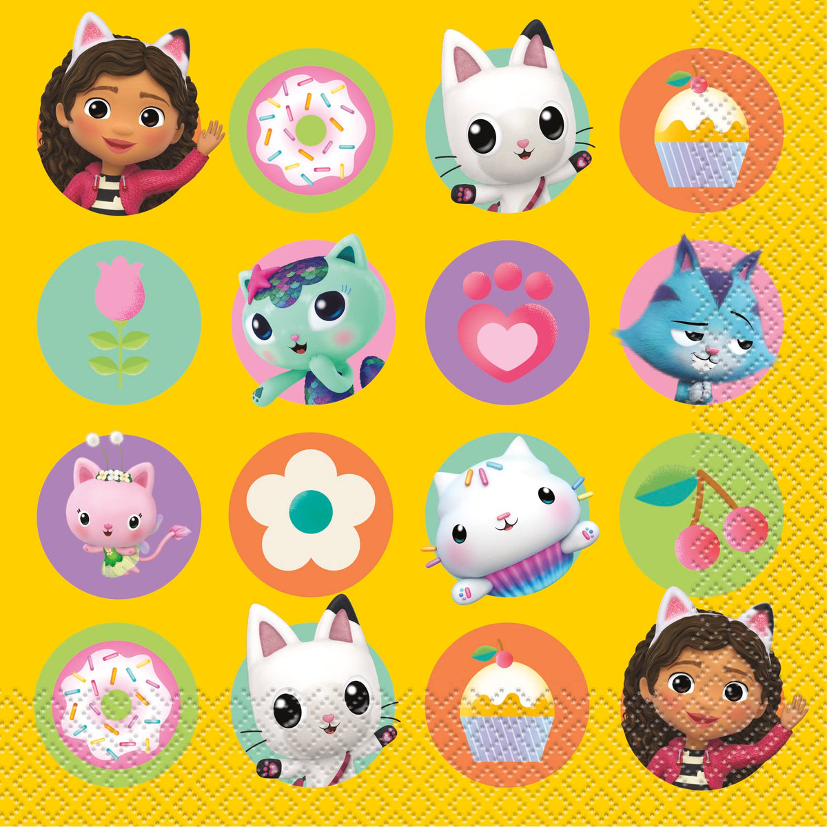 Gabby's Dollhouse Birthday Party Kit for 16 – 9 Inch Plates and Napkins (32 pc) – photo 4
