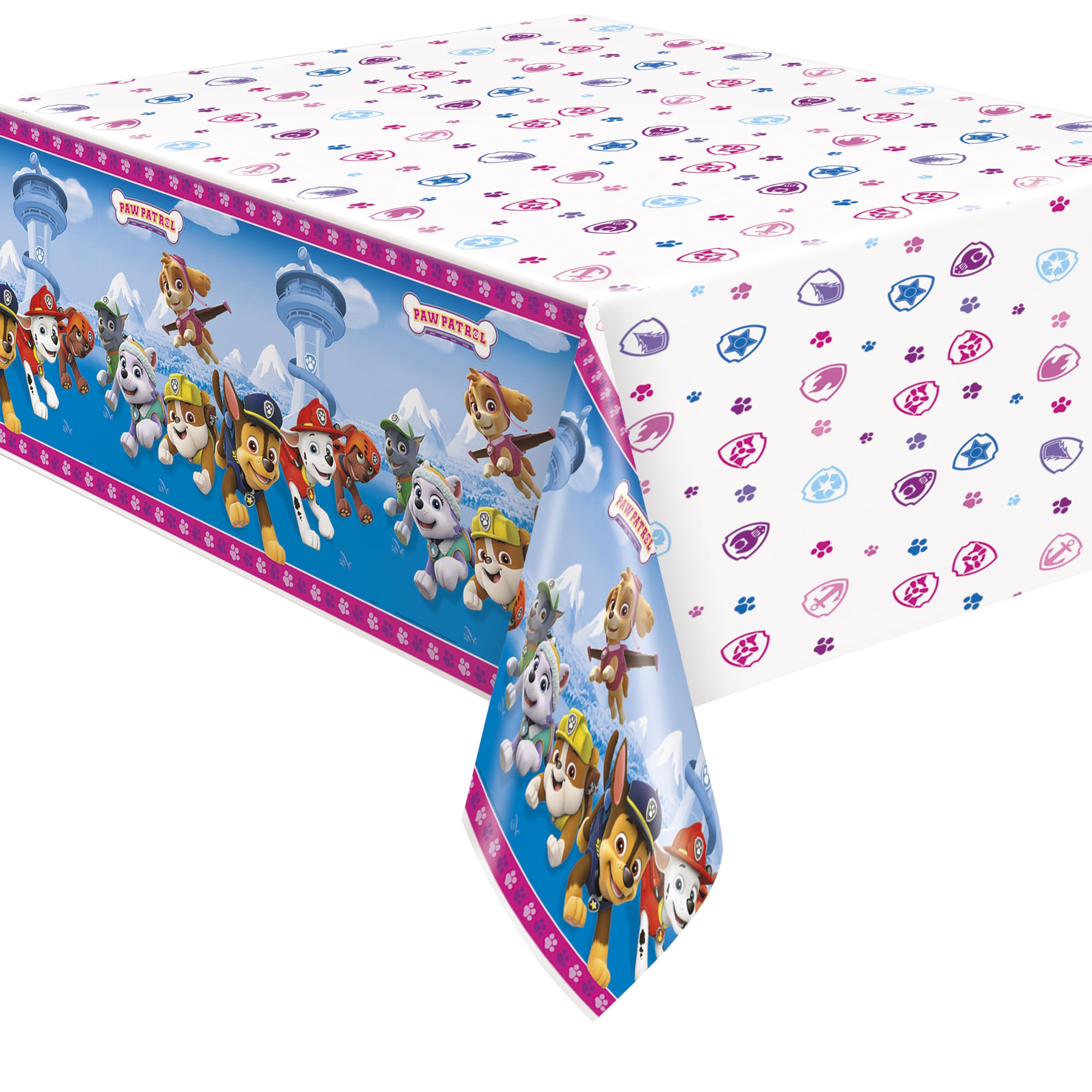 Paw Patrol Birthday Party Kit for 16 – 9 Inch Plates, Napkins, Table Cover and Cups (49 pc) – photo 6