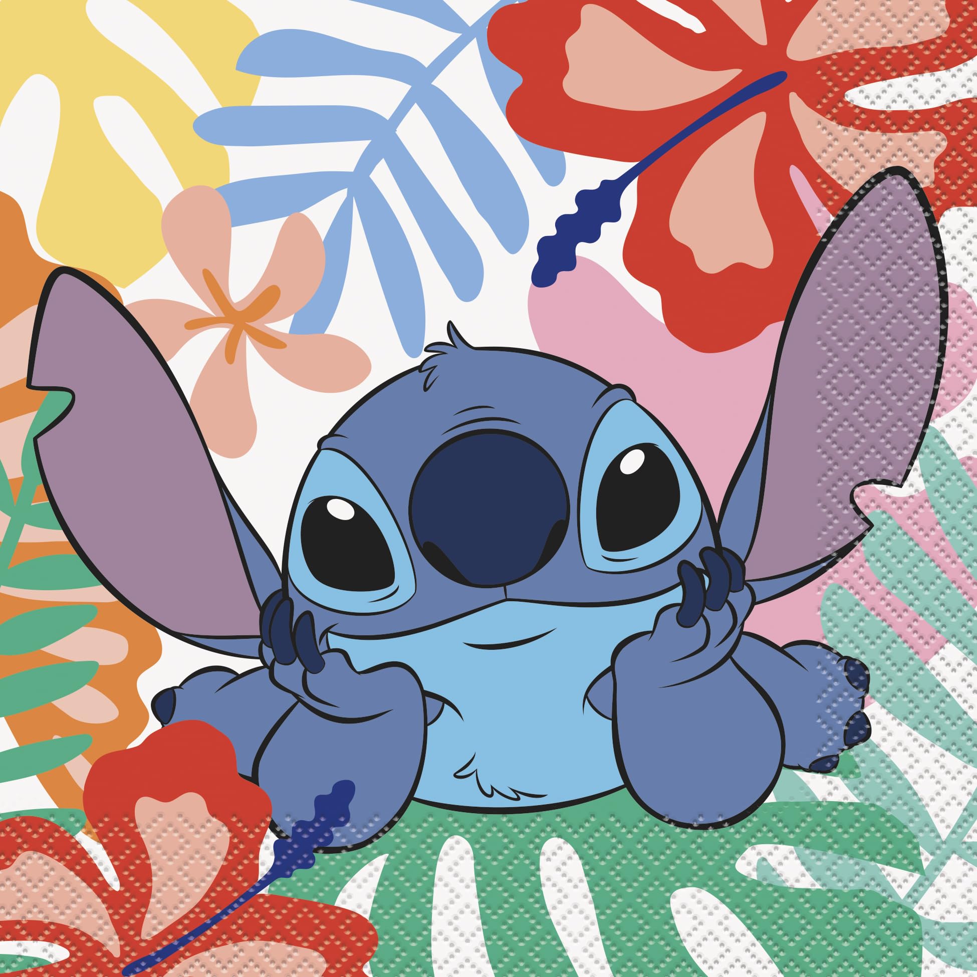 Lilo and Stitch Birthday Party Kit for 16 – 9 Inch Plates, 7 Inch Plates, Napkins and Table Cover (49 pc) – photo 5