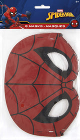 Spider-Man Birthday Party Kit for 16 – 9 Inch Plates, Napkins, Table Cover, Banner, Balloons and Party Masks (58 pc) – photo 8