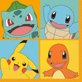 Pokémon Birthday Party Kit for 16 – 9 Inch Plates, Napkins, Table Cover, Cups, Banner, Balloons and Swirl Decorations (74 pc) – photo 4