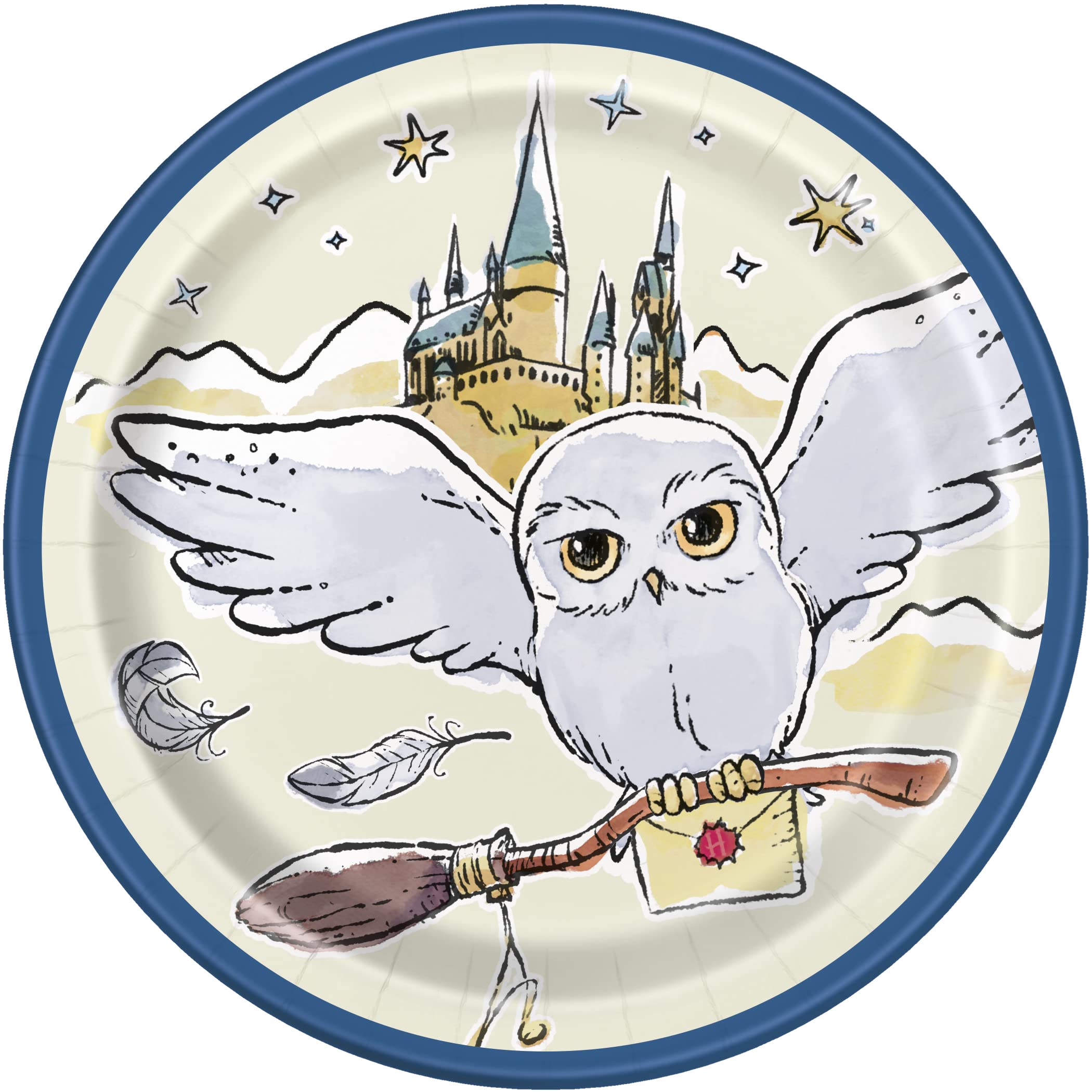 Harry Potter Birthday Party Kit for 16 – 9 Inch Plates, 7 Inch Plates, Napkins and Table Cover (49 pc) – photo 4