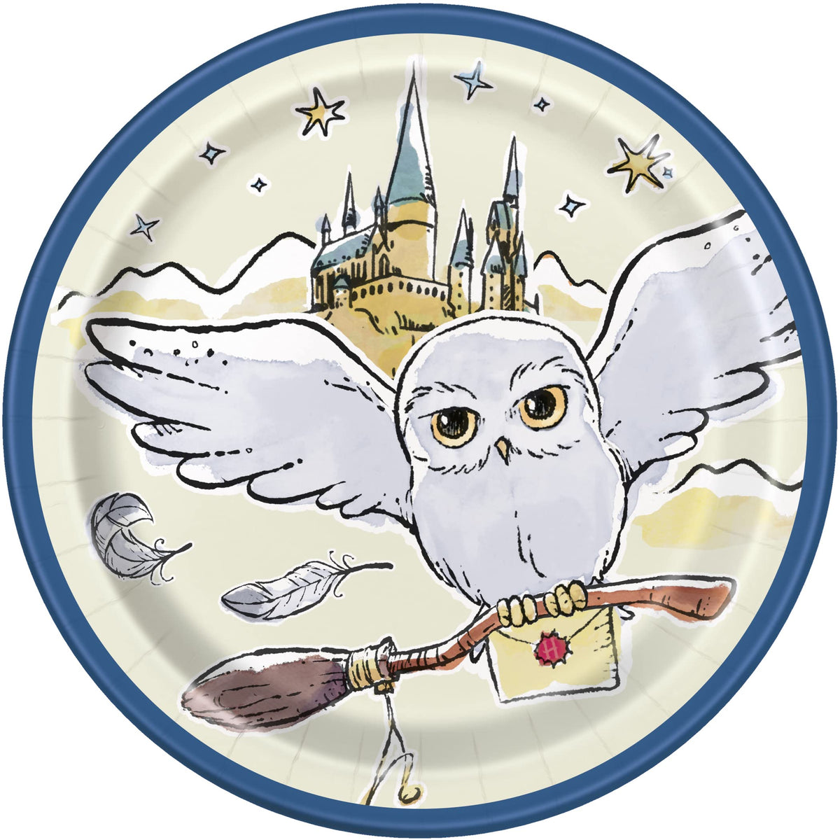 Harry Potter Birthday Party Kit for 16 – 9 Inch Plates, 7 Inch Plates, Napkins and Table Cover (49 pc) – photo 4