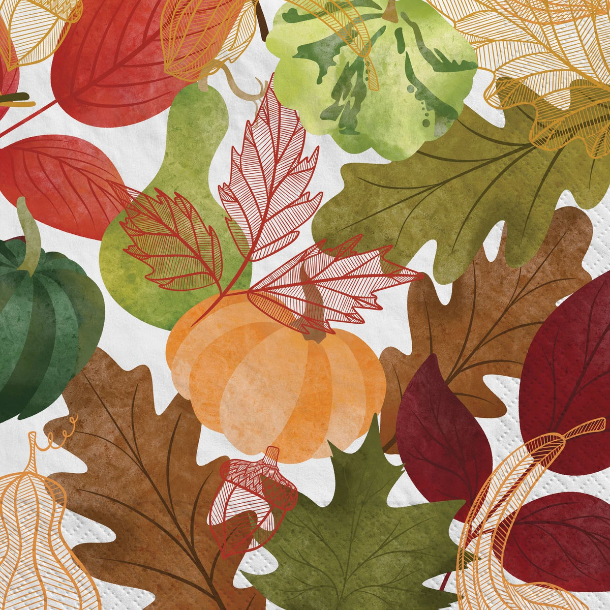 Changing Seasons Dinner Napkins (40ct)