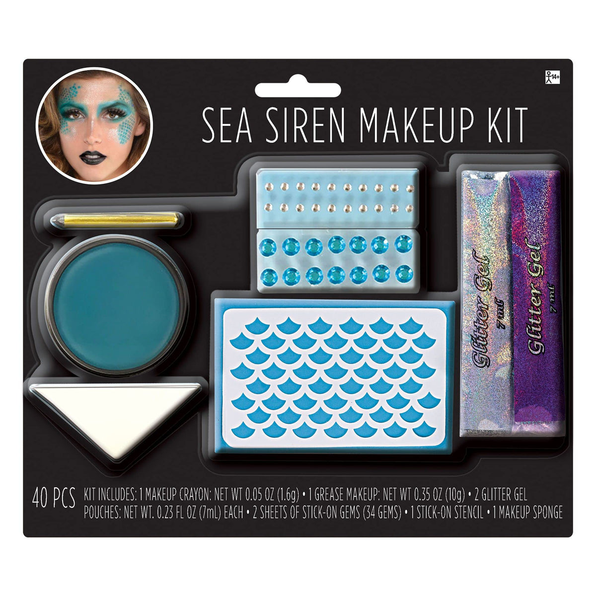 Sea Siren Make-Up Kit