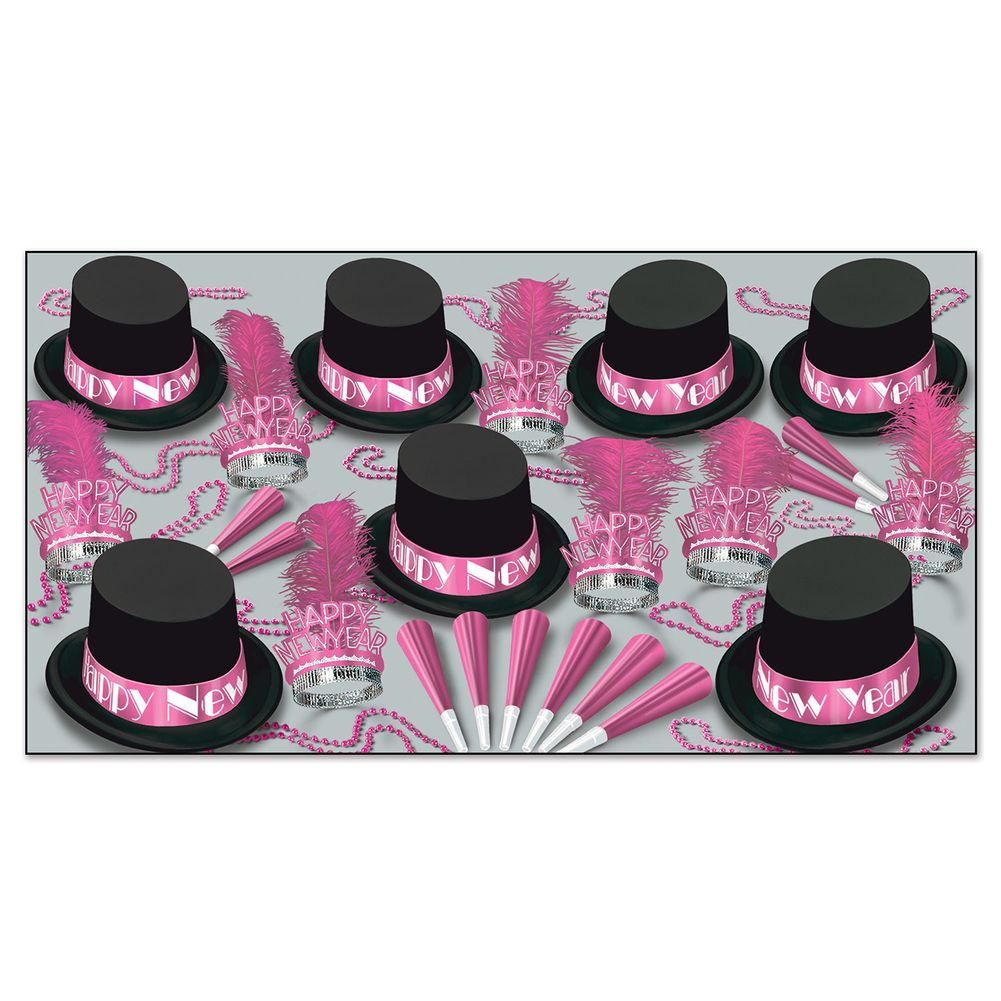 Panama Collection New Years Eve Party Kit Assortment for 10
