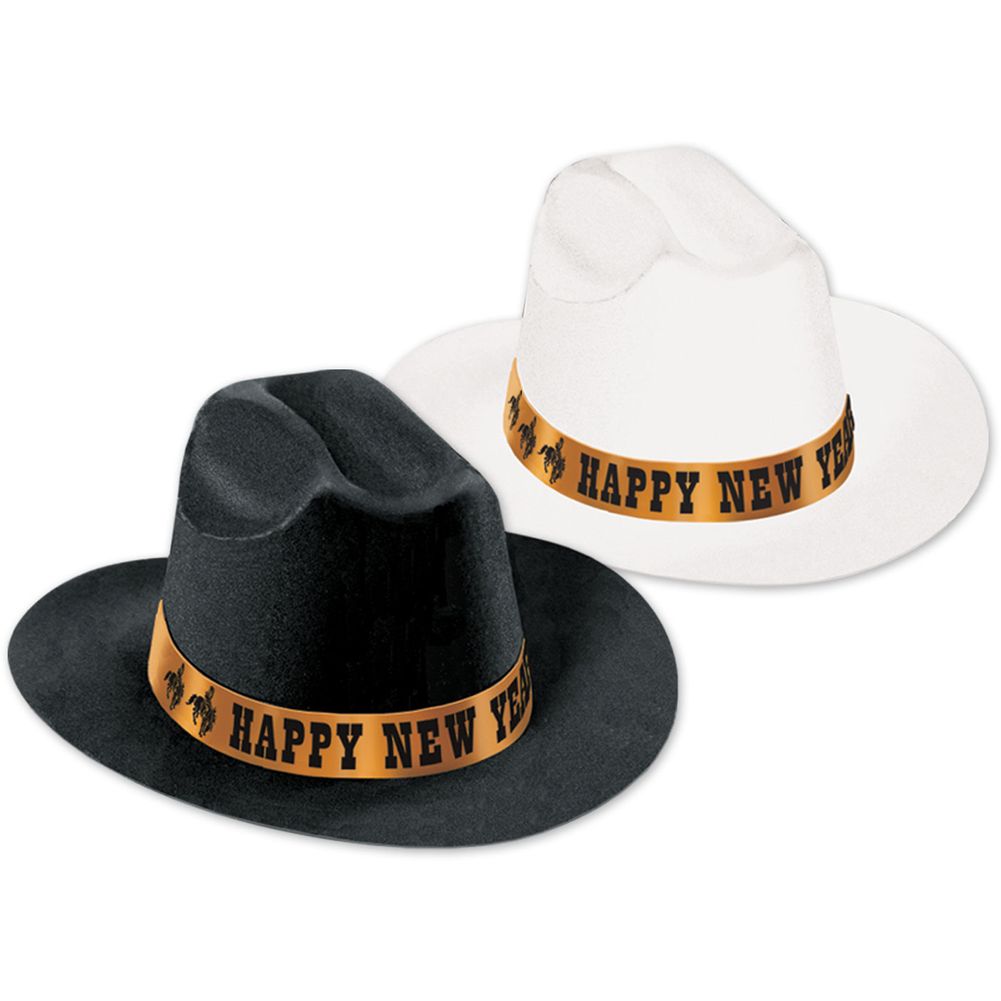 Western Nights Cowboy Hats (25ct)