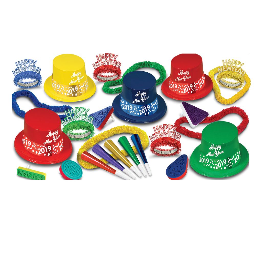 Countdown New Years Eve 2020 Party Kit Assortment for 10