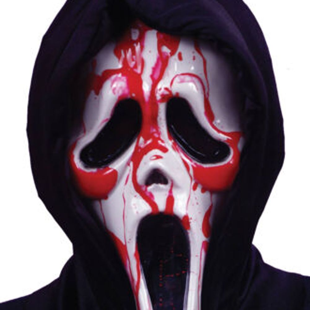 Bleeding Ghost Face Mask