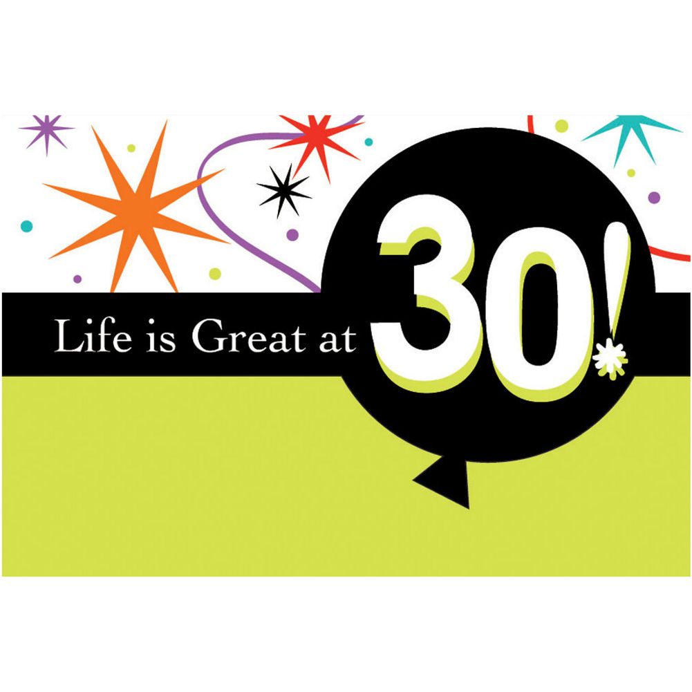 Life Is Great  Invites (8 per
