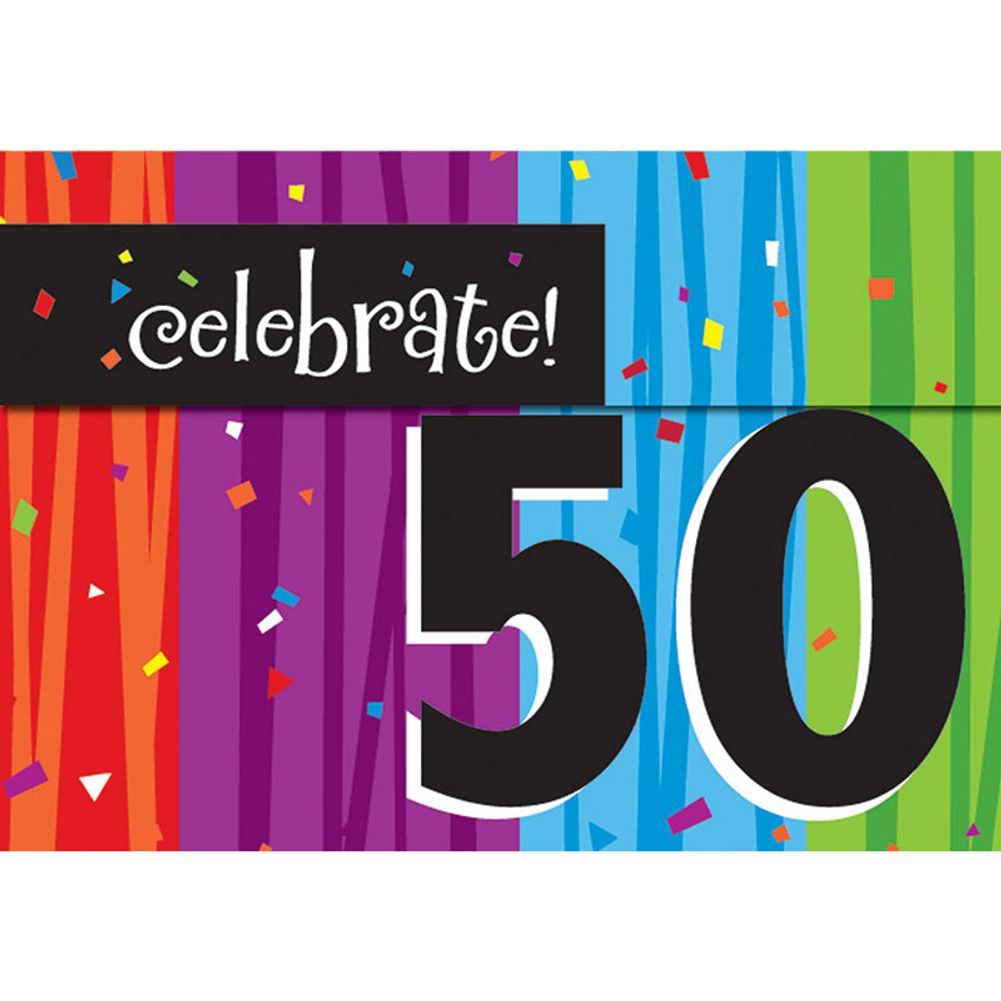 Milestone Celebrations - 50th Invitations