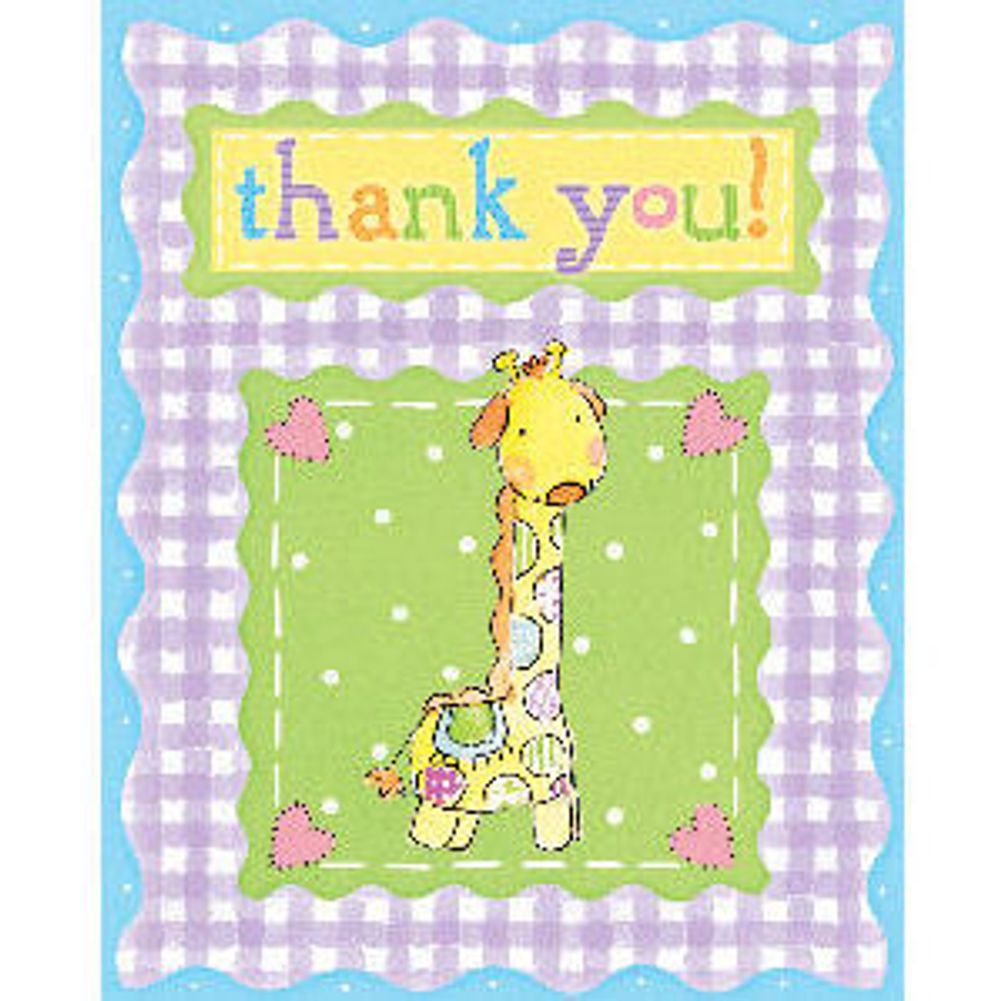 Nursery Friends Thank You Notes