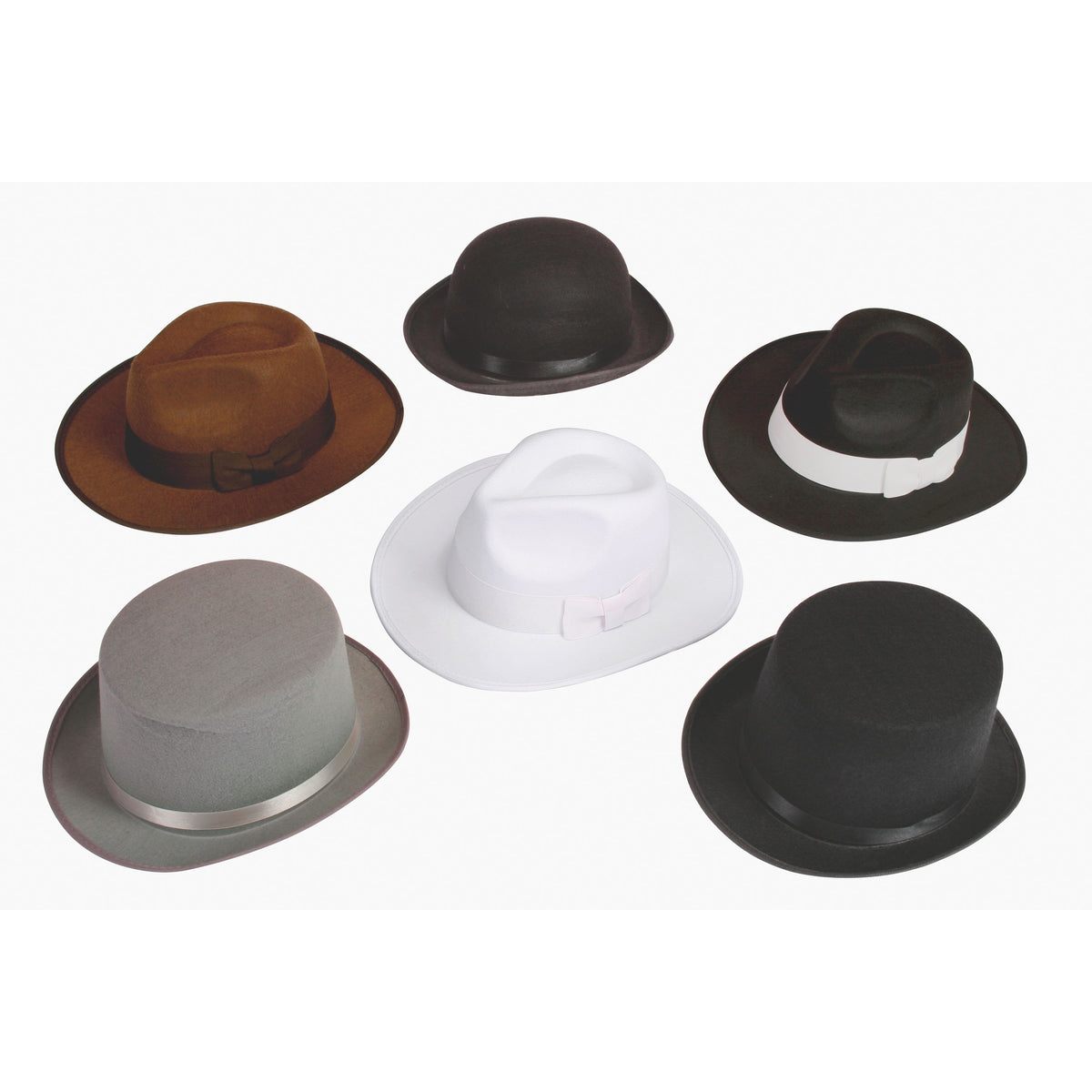White Fedora Hat