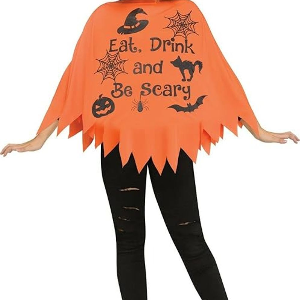 Pmpkn/Party Poncho Adult