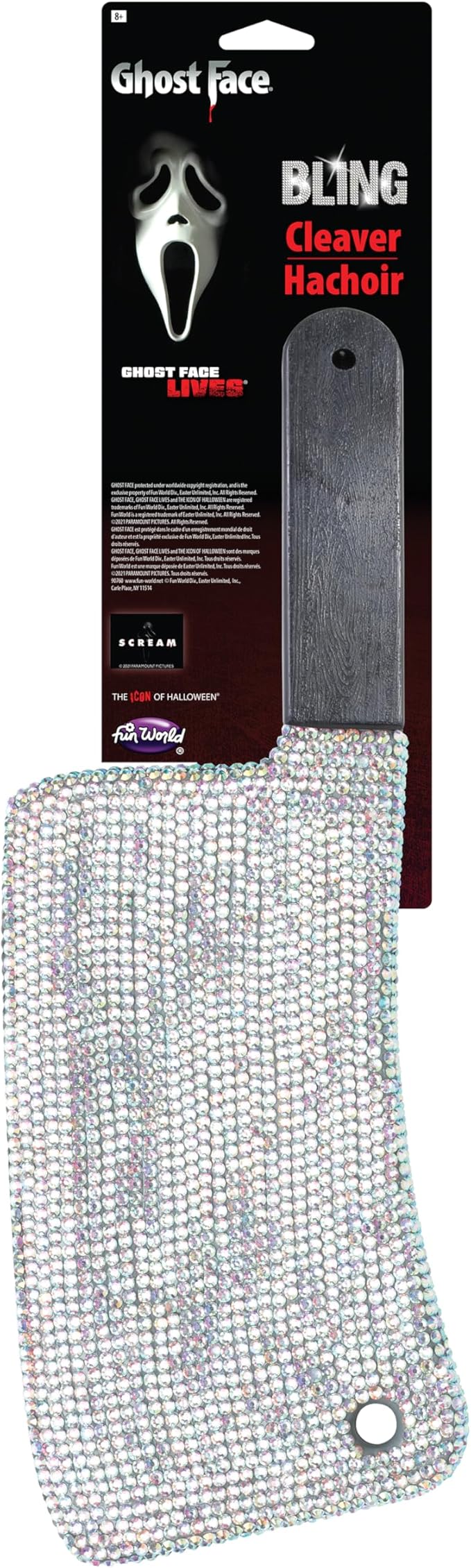 Ghost Face® Bling Cleaver