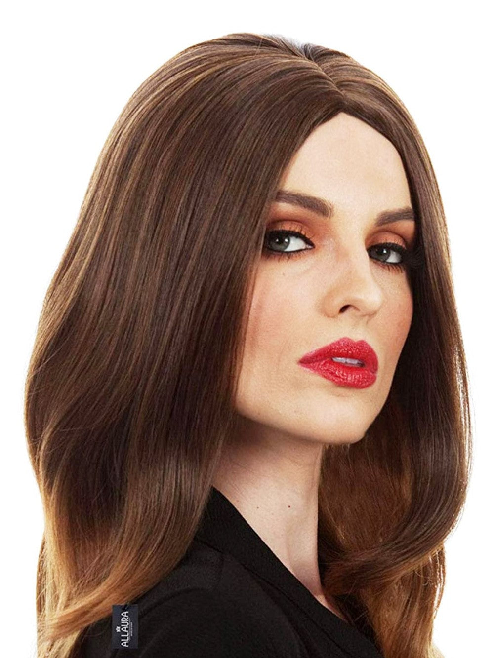 Long Model Brown Wavy Wig costume wig, photo 1 of 4