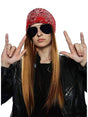 90s Rocker Wig With Bandana & Sunglasses costume wig, photo 1 of 3