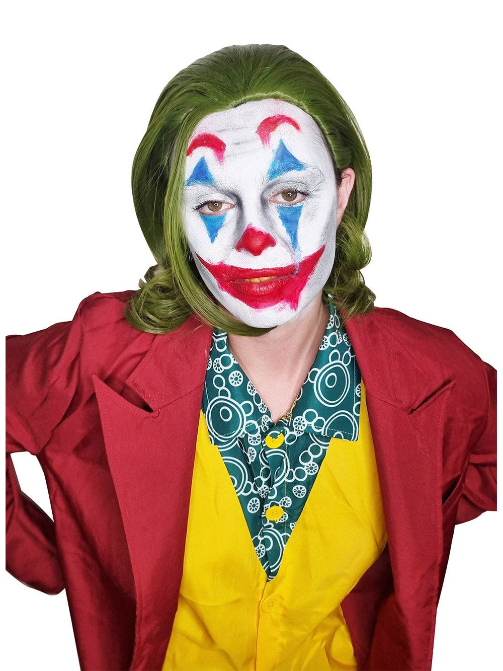 Crazy Villain Green Wig costume wig, photo 1 of 4