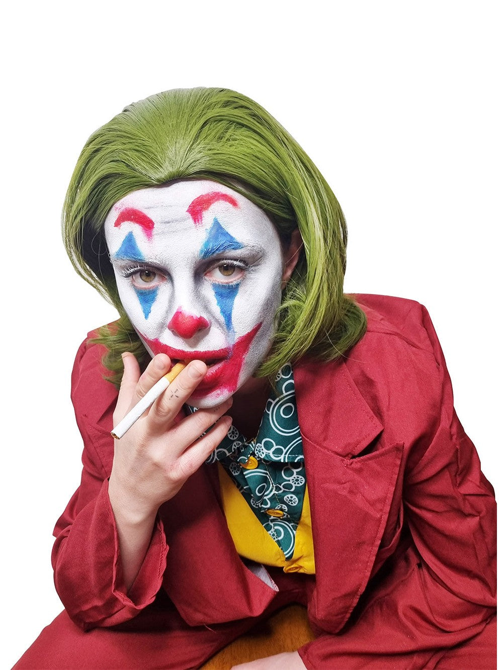 Crazy Villain Green Wig costume wig, photo 1 of 4