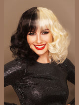 Two Tone Temptress Wig costume wig, photo 1 of 4