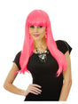 Glamour Girl Hot Pink Long Wig costume wig