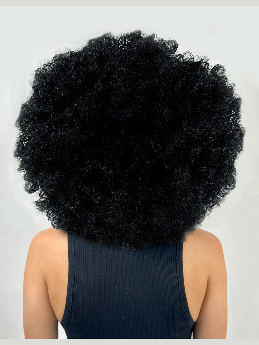Super Jumbo Black Afro Wig costume wig, photo 1 of 4