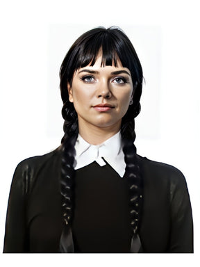 Midweek Schoolgirl Braided Wig costume wig