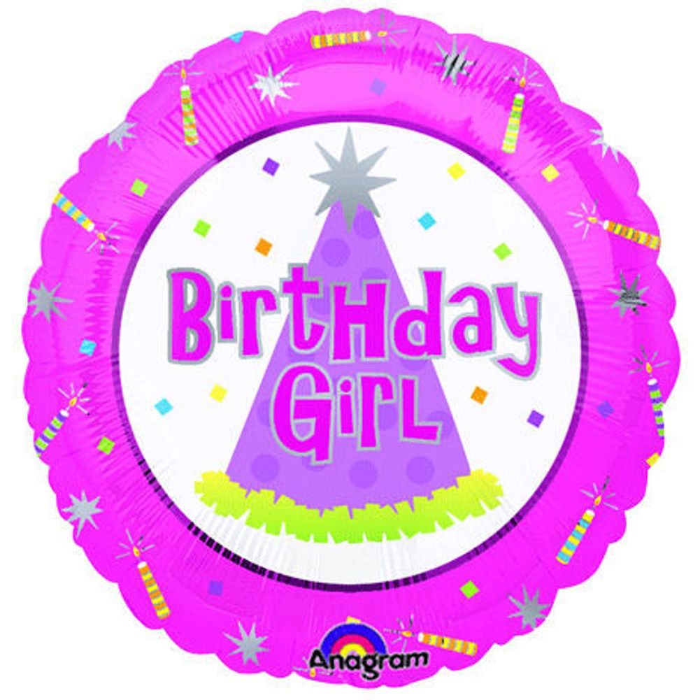 18" Birthday Girl Hat