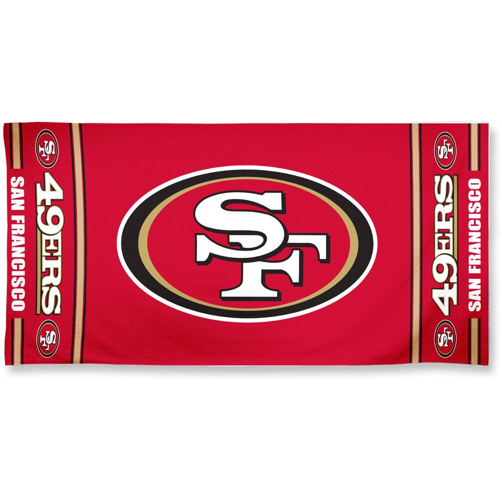 San Francisco 49ers Fiber Beach Towel