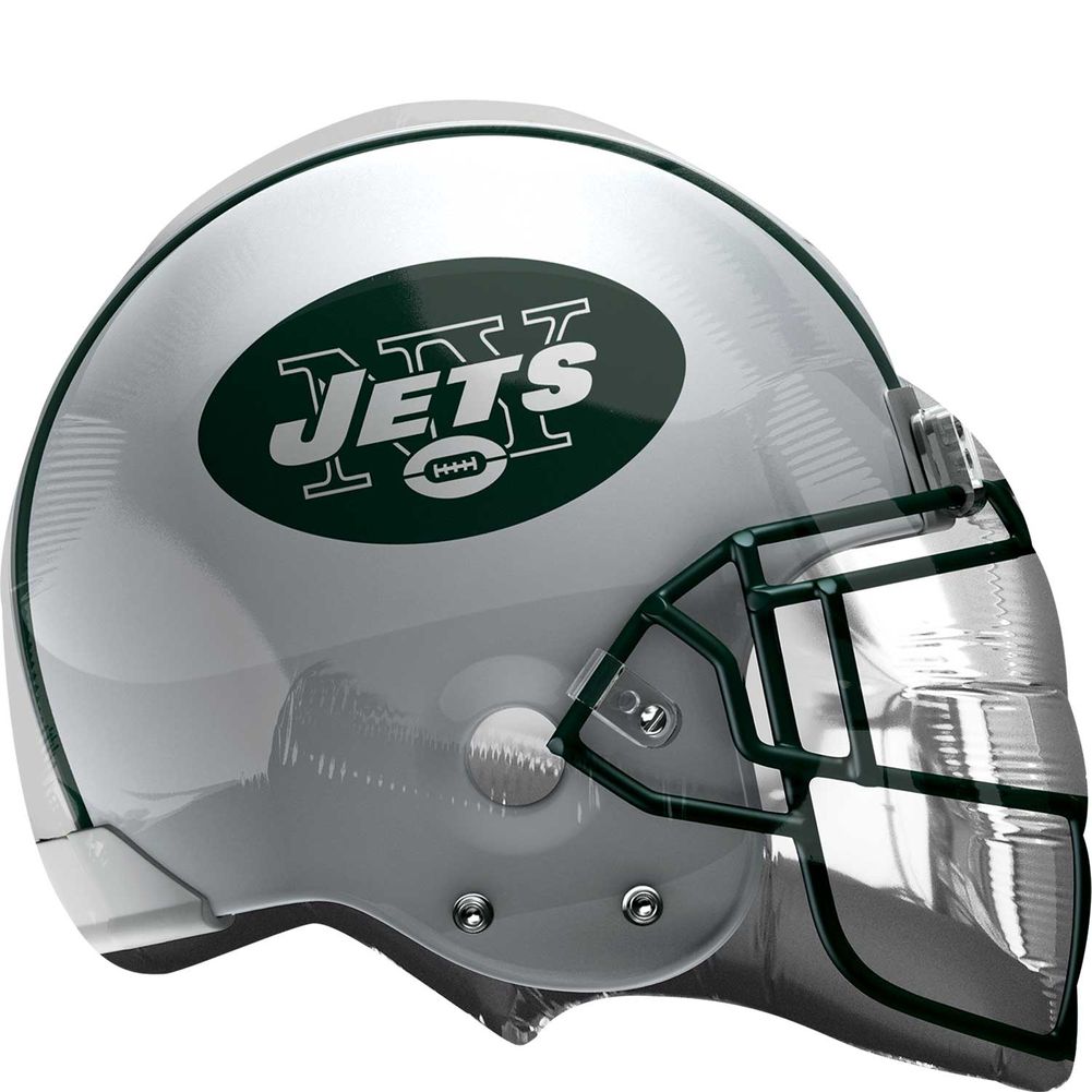 New York Jets Football Junior Shape Foil Balloon (1ct)