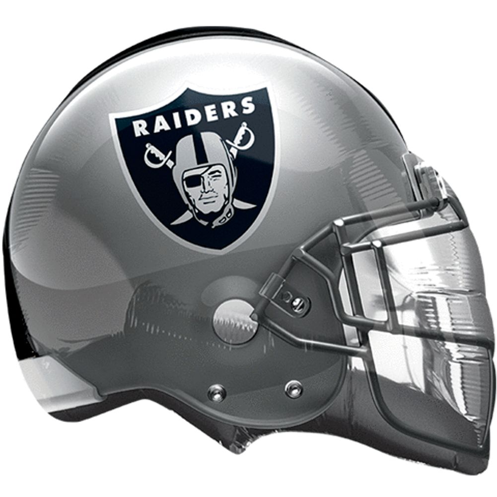 Oakland Raiders Helmet Super Shape Foil Balloon (1ct)