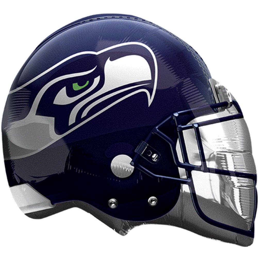 Seattle Seahawks Helmet Super Shape Foil Balloon (1ct)
