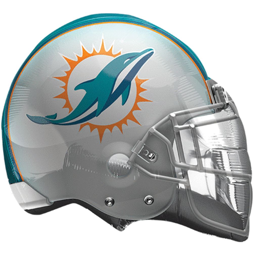 Miami Dolphins Helmet Super Shape Foil Balloon (1ct)