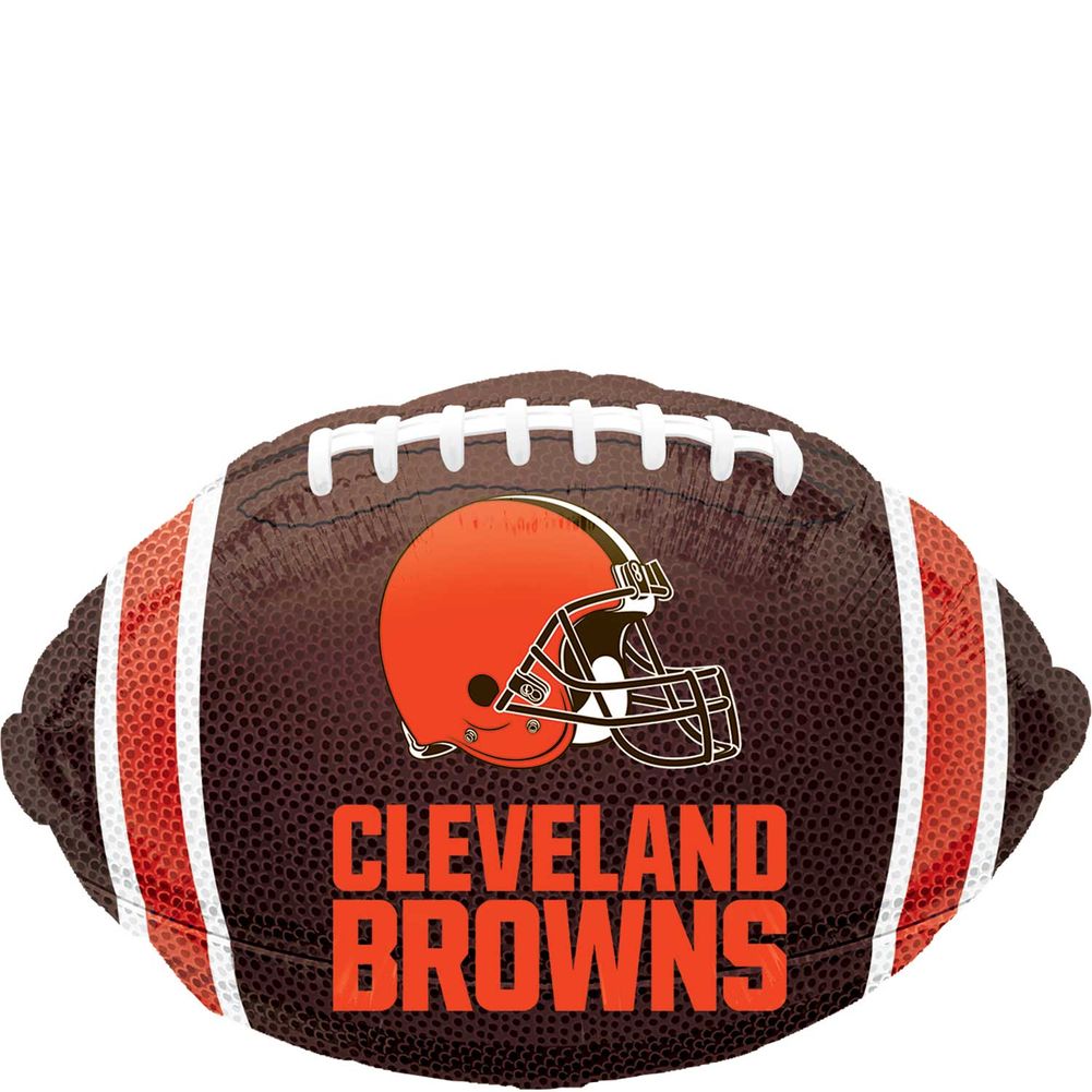 Cleveland Browns Football Junior Shape Foil Balloon (1ct)