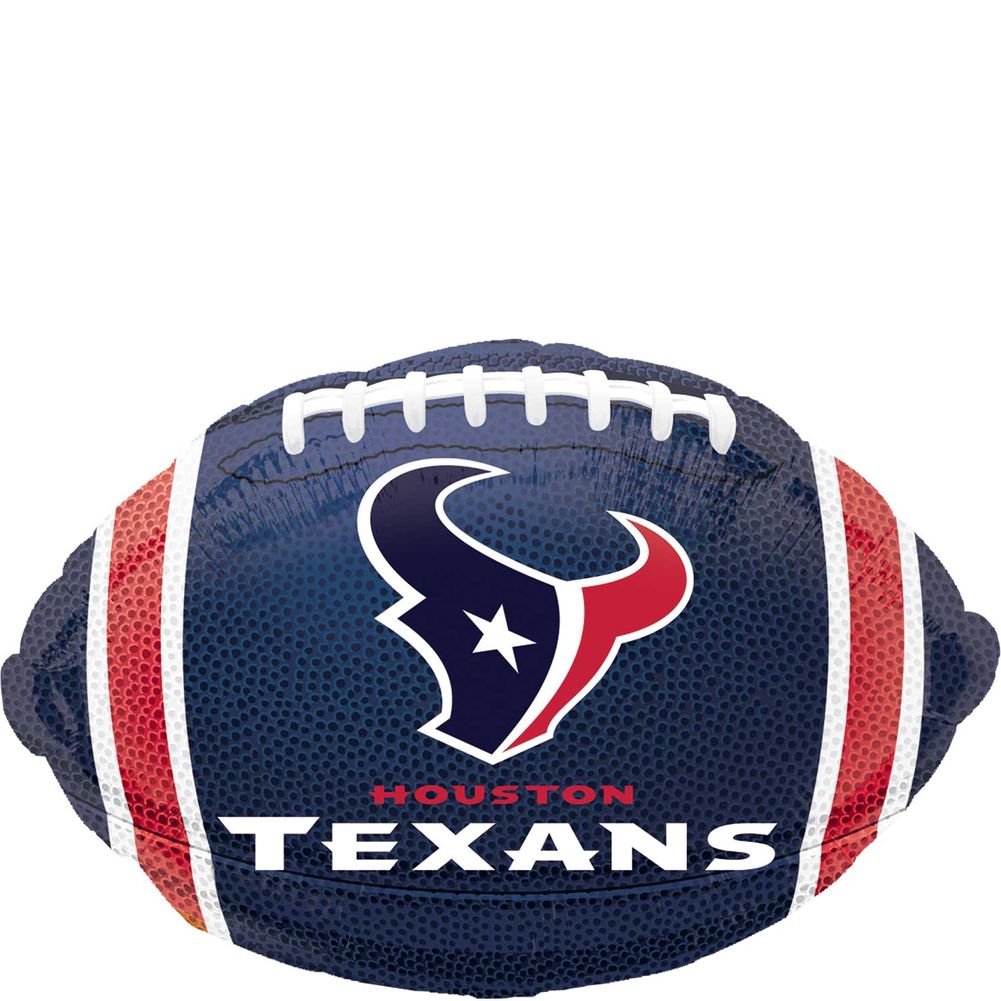 Houston Texans Football Junior Shape Foil Balloon (1ct)
