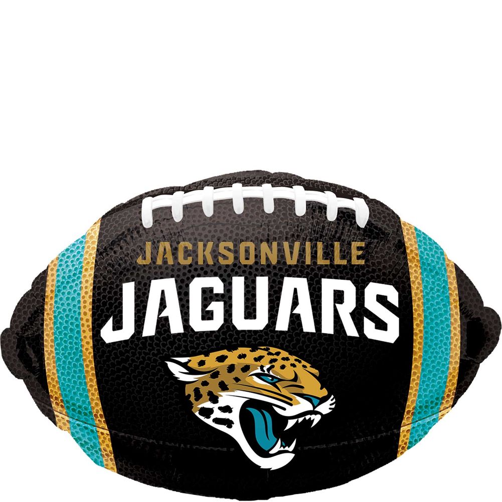 Jacksonville Jaguars Football Junior Shape Foil Balloon (1ct)