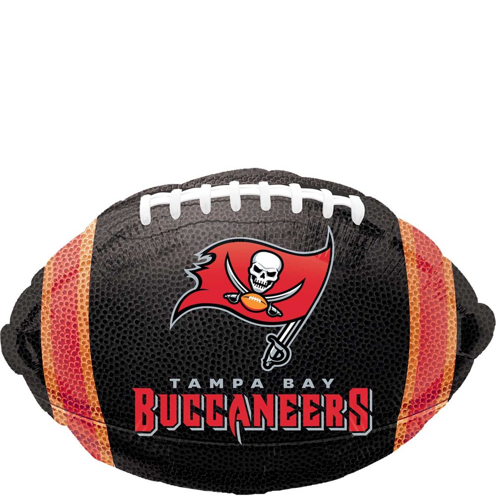 Tampa Bay Buccaneers Football Junior Shape Foil Balloon (1ct)