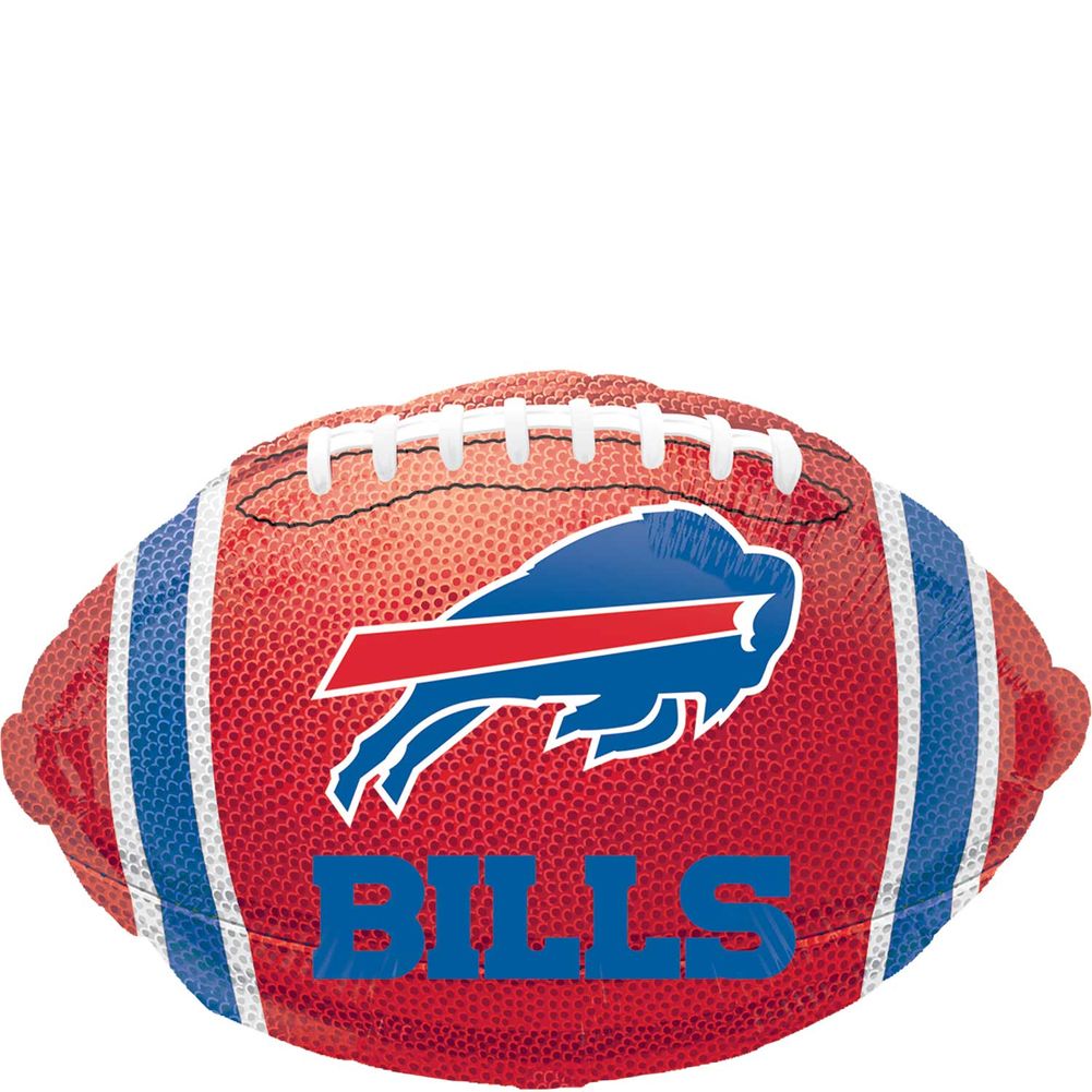 Buffalo Bills Football Junior Shape Foil Balloon (1ct)