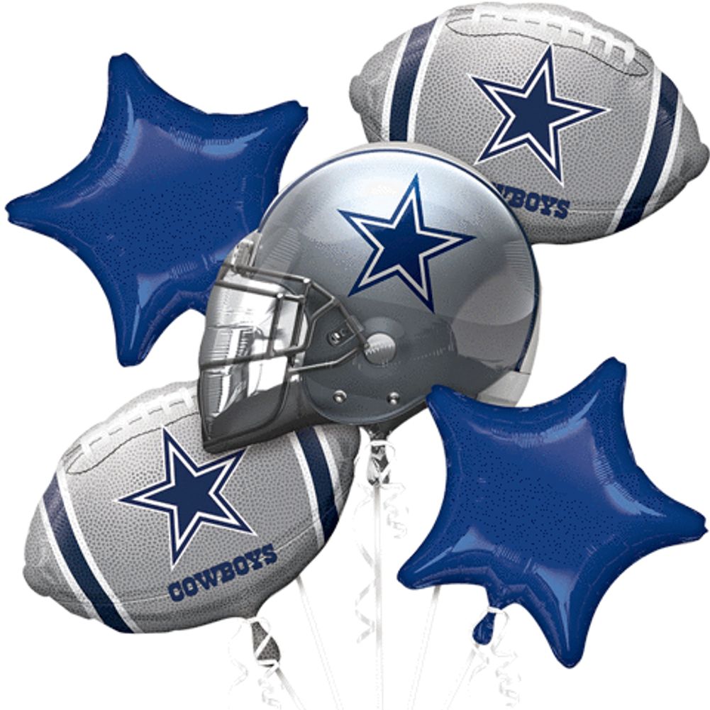 Dallas Cowboys Bouquet Of Balloons