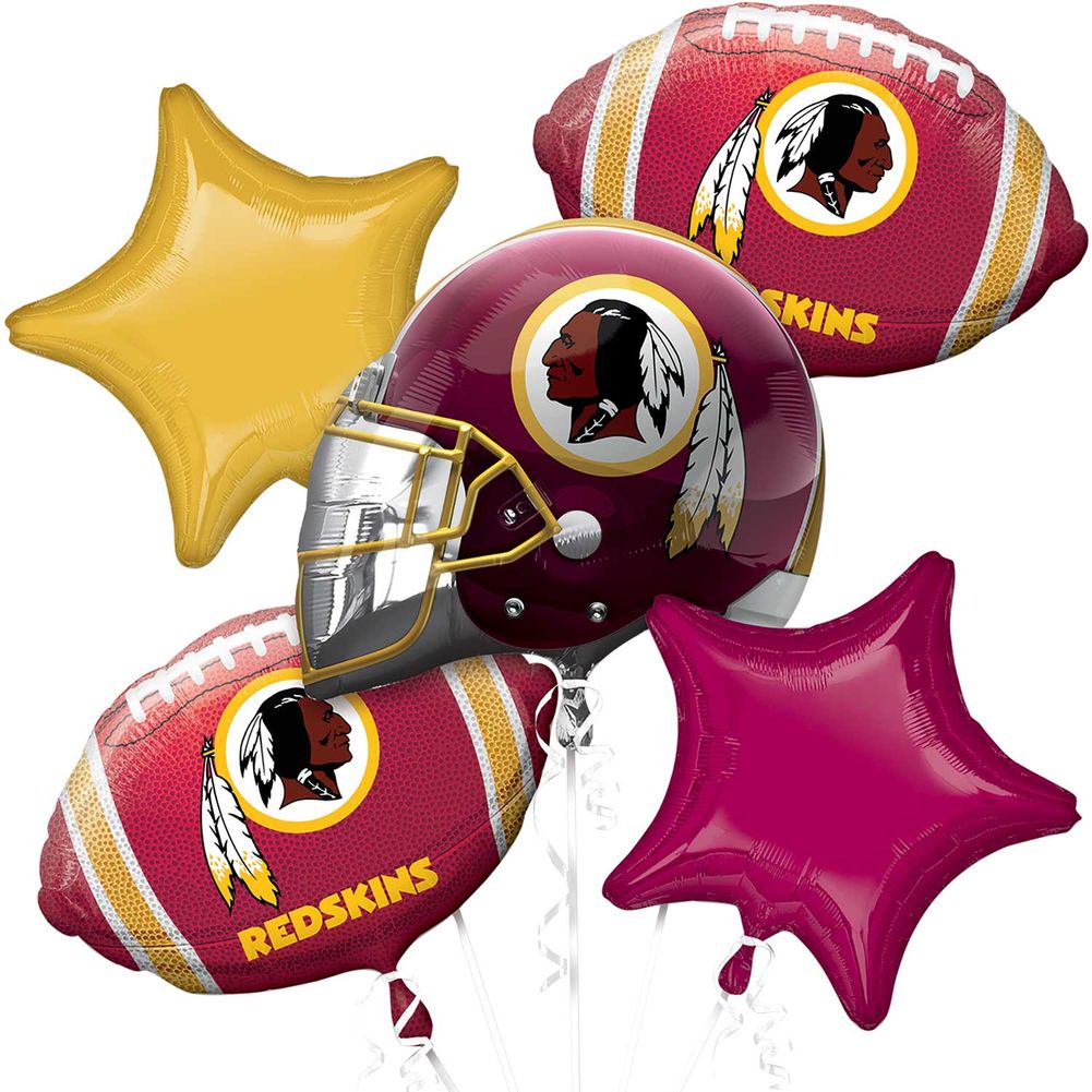 Washington Redskins Bouquet Of Balloons