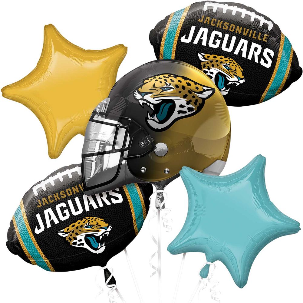 Jacksonville Jaguars Bouquet Of Balloons