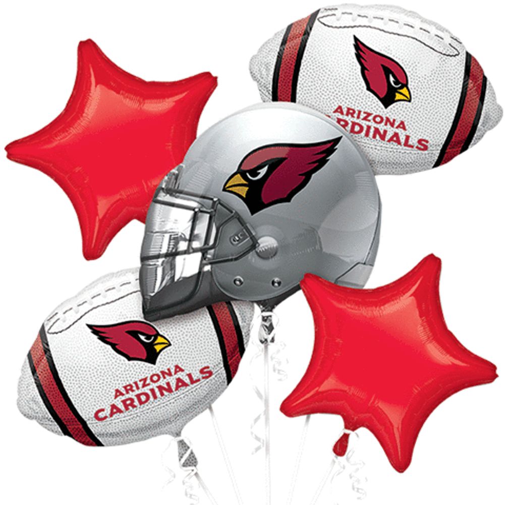 Arizona Cardinals Bouquet Of Balloons