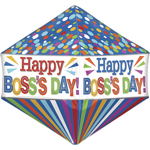 17" Boss's Day Dots & Stripes Anglez