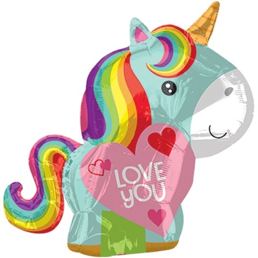 18" UNICORN LOVE JUNIOR SHAPE