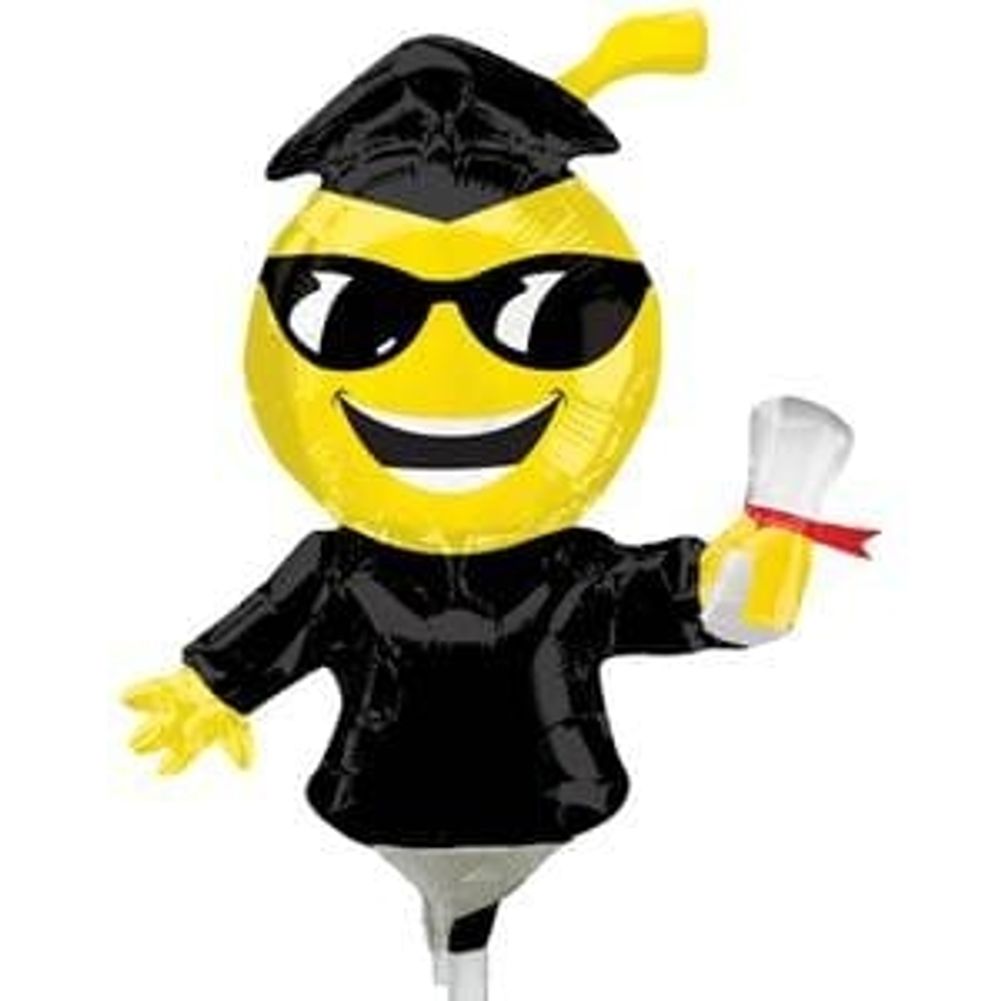 EMOTICON GRADUATE MINI SHAPE