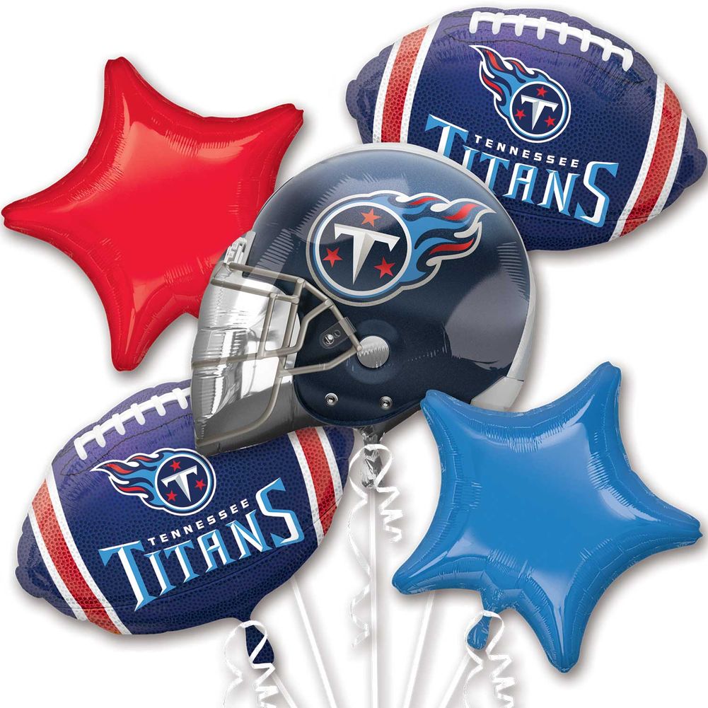 Tennesse Titans Bouquet Of Balloons